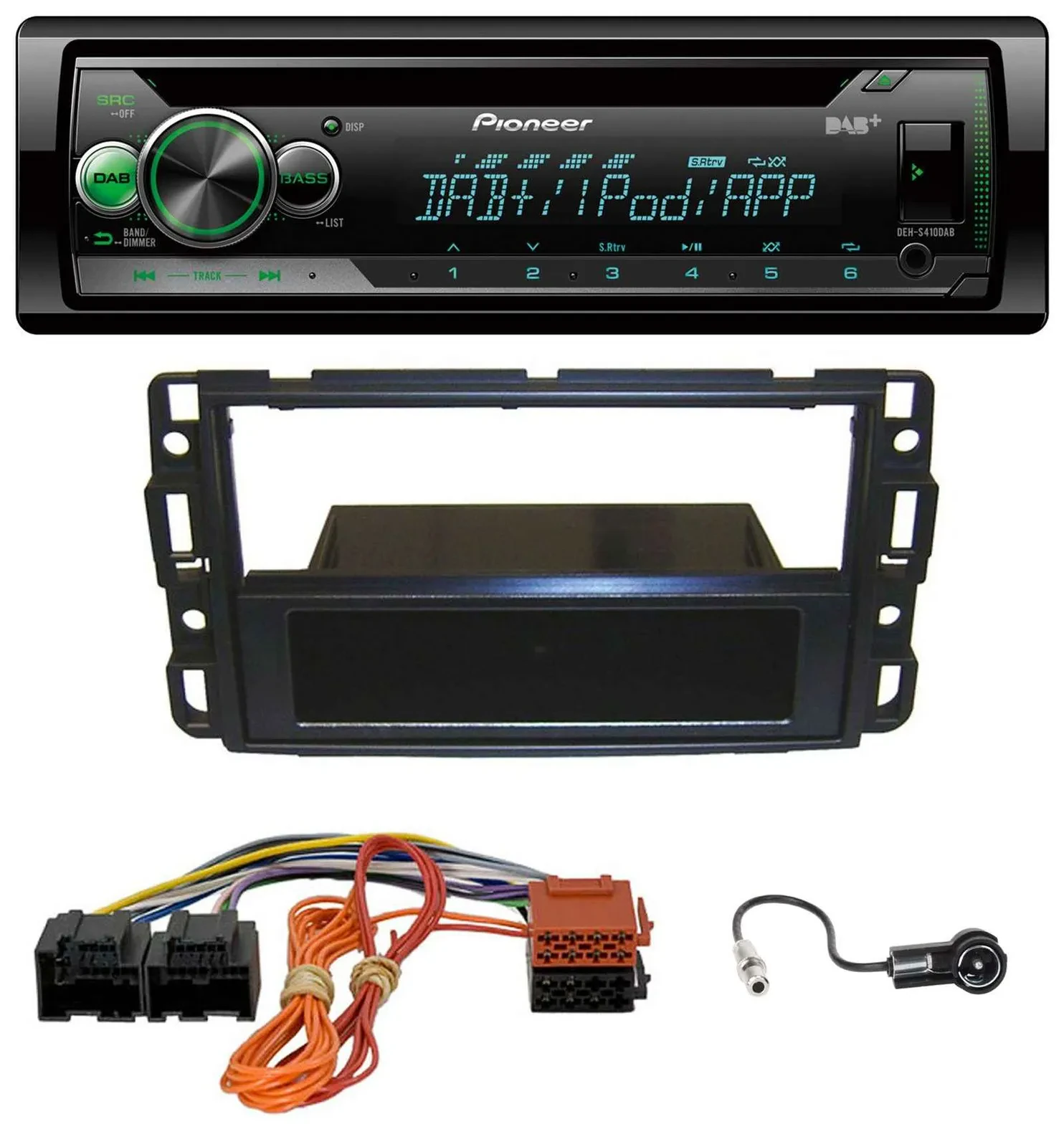 Автомагнитола для Cadillac BLS (2006–2010) Pioneer USB MP3 DAB AUX CD