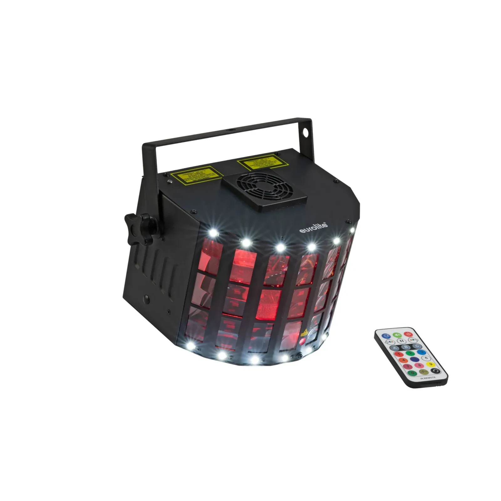 Eurolite LED Derby MK2 Showeffekt, RGBW Strahlen-Effekt, 60W, DMX-steuerbar