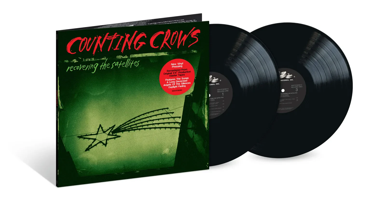 Виниловая пластинка Counting Crows – Recovering The Satellites (Релиз 2025)