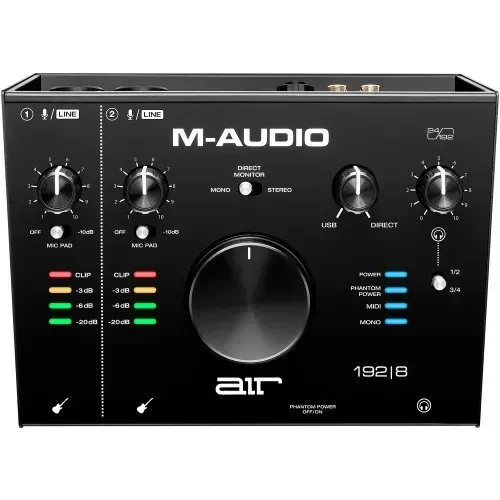 Б/У Аудиоинтерфейс M-Audio AIR 192x8 24-bit/192kHz, USB, 2 входа, MIDI