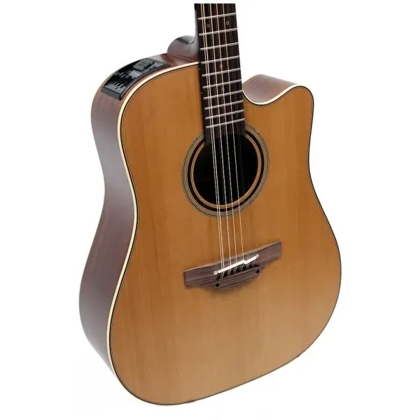 Takamine P3DC-12 Pro Series 12-String Acoustic-Electric Guitar, Natural w/ Case