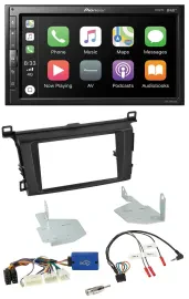 Автомагнитола Pioneer 2 DIN, DAB, Bluetooth, USB для Toyota RAV4 (с 2013)