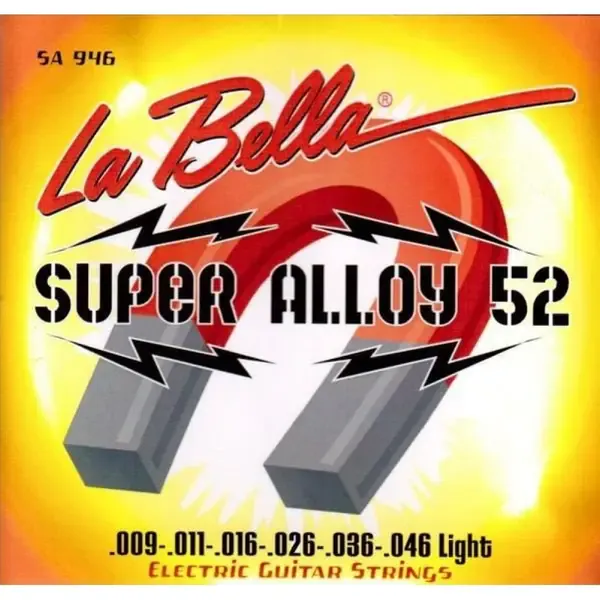 Струны для электрогитары La Bella SA946 Super Alloy 9-46