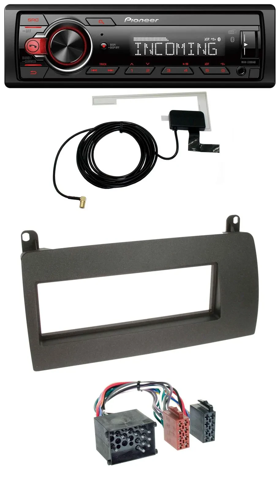 Pioneer USB MP3 DAB Bluetooth Autoradio für Rover 75 (1999-2001)