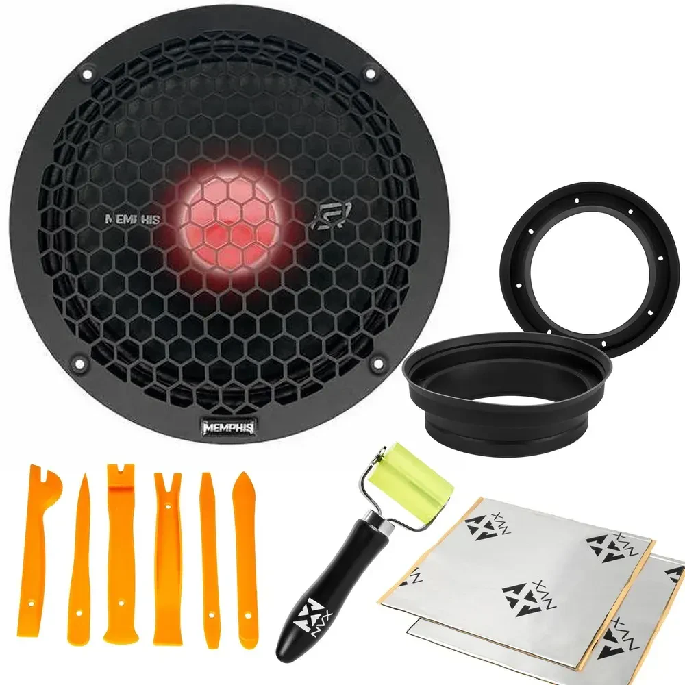 Среднечастотные автомобильные динамики Memphis SRXP82V2 8", 350W (набор)