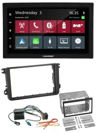 Blaupunkt DAB Bluetooth USB MP3 2DIN Autoradio für Seat Alhambra Leon Toledo