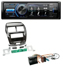 JVC Bluetooth MP3 USB DAB Autoradio für Citroen C4 Aircross Mitsubishi ASX Peuge