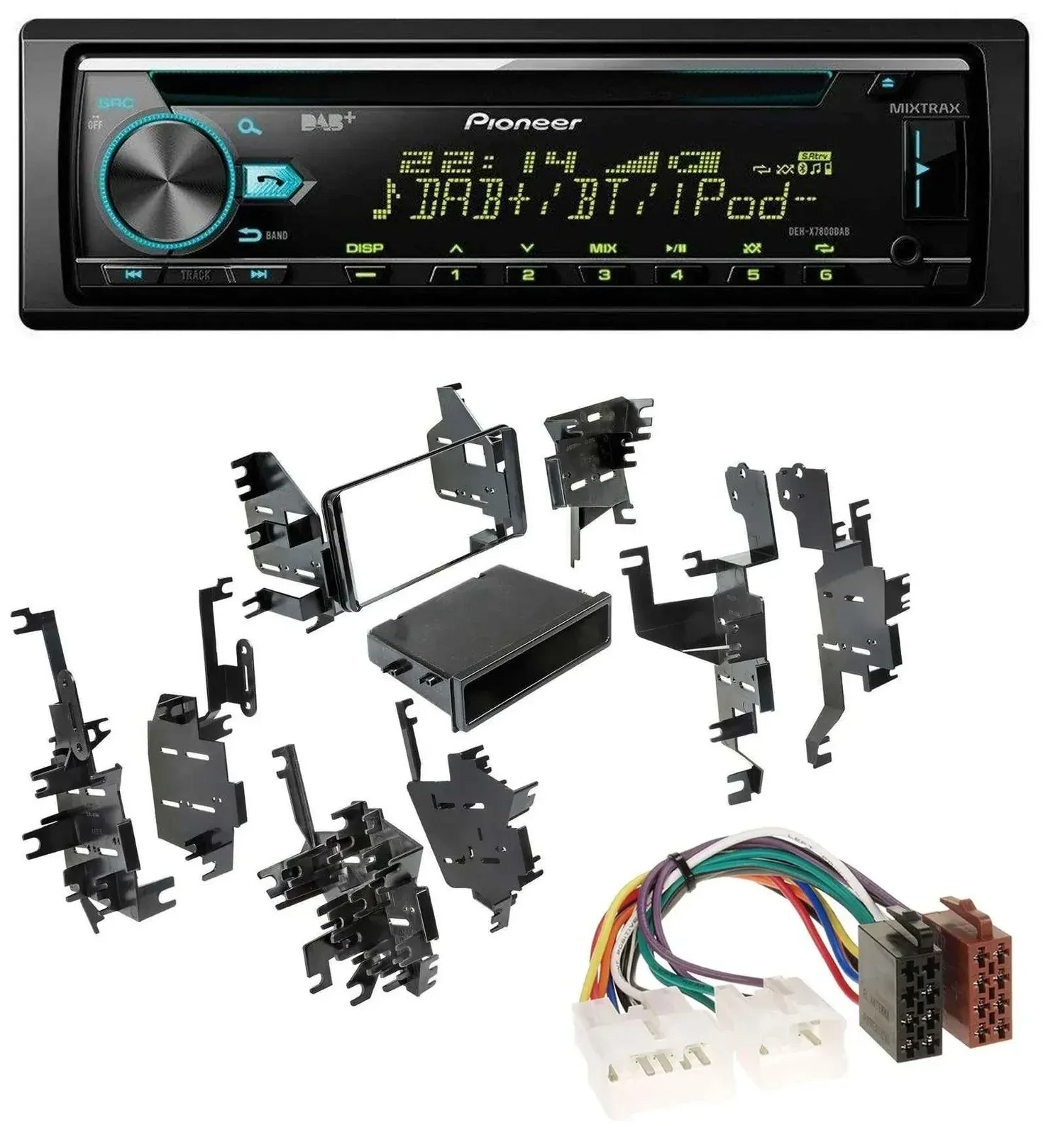 Автомагнитола для Toyota Pioneer DAB, CD, USB, Bluetooth, MP3