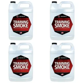 Master FX MTS-LL-4 Training Smoke Zero Visibility Smoke Fluid (4 Gallons)