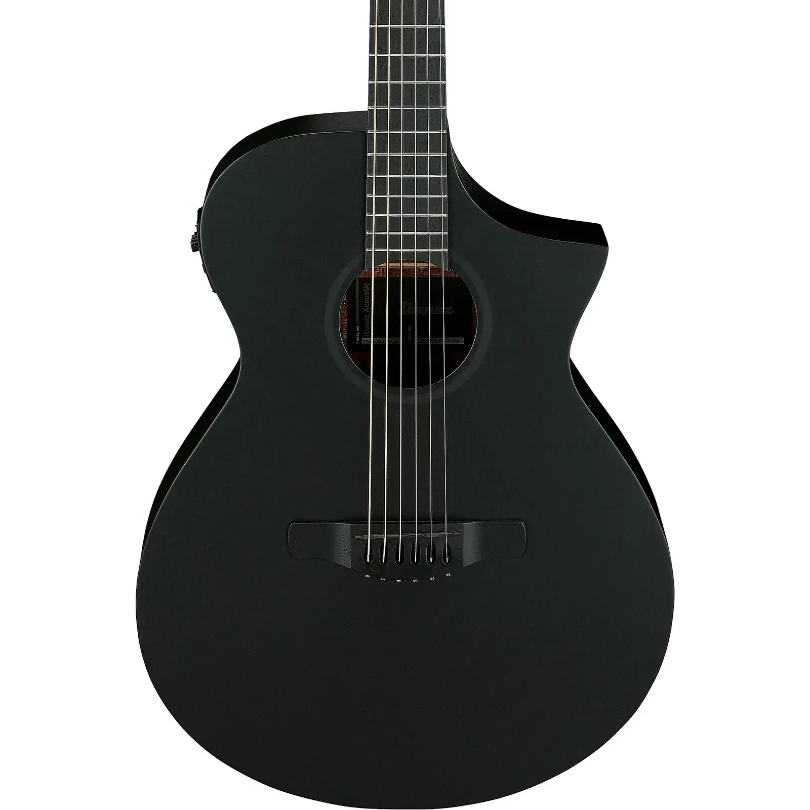 Электроакустическая гитара Ibanez AEWC621 Grand Concert Black Out