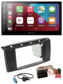 Автомагнитола для Mercedes R-Class 2006–2012 Pioneer 2 DIN, USB, MP3, DAB, Bluetooth