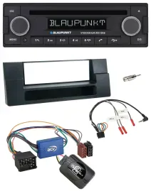 Blaupunkt Lenkrad Bluetooth DAB CD USB Autoradio für BMW 5er E39 96-04 Aktivsyst