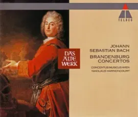 CD-диск Nikolaus Harnoncourt / Concentus Musicus Wien – J.S. Bach: Brandenburg Concertos Nos 1–6 (2CD)