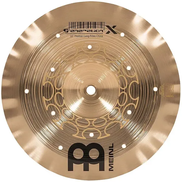 Тарелка барабанная MEINL 10" Generation X Filter China