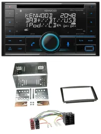 Автомагнитола для Kia Ceed 01–09 и ProCeed 08–11 Kenwood 2-DIN, CD, DAB, USB, Bluetooth