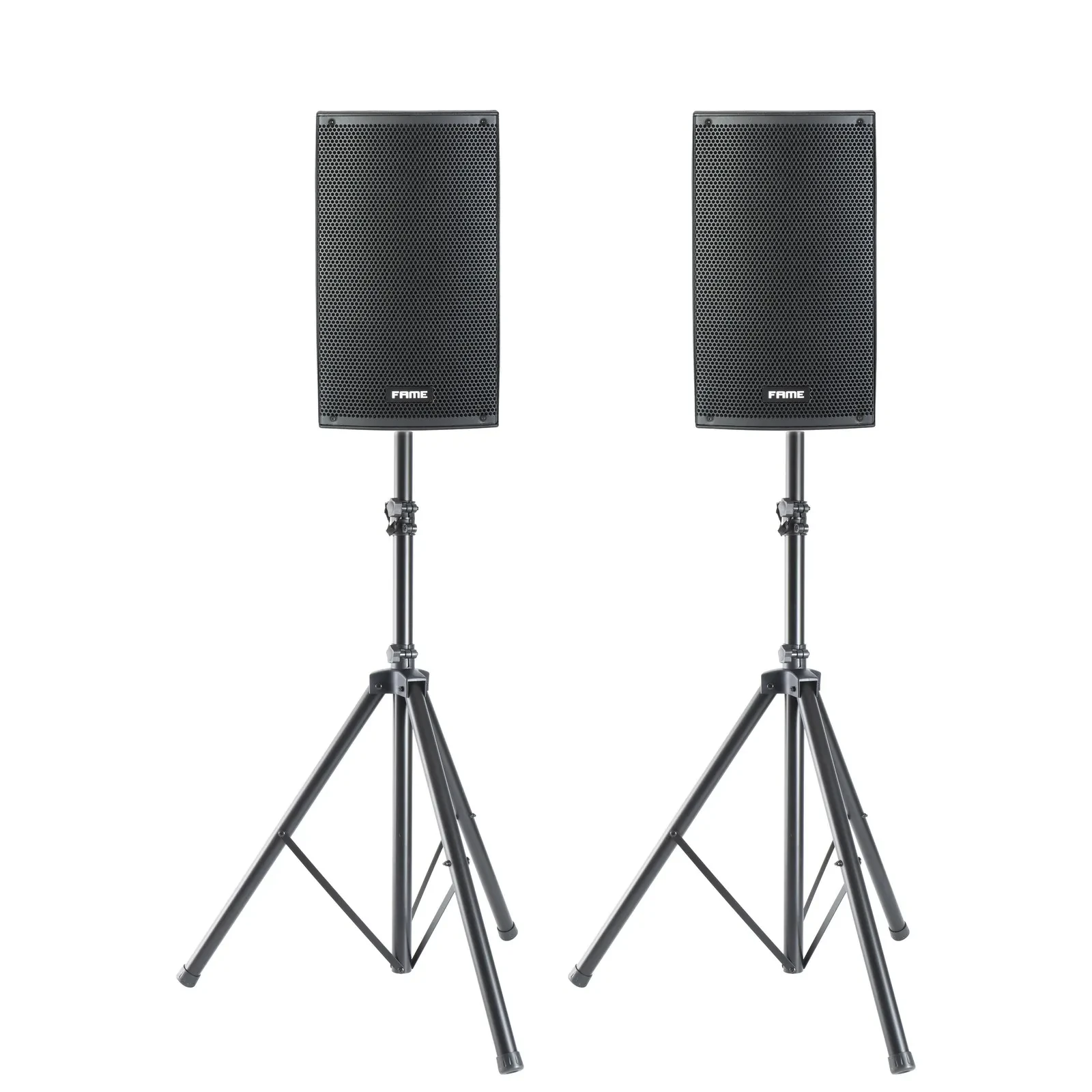 Audio Challenger 10A 2x Set Aktive Lautsprecher 10" Tieftöner 1" Hochtöner 130db