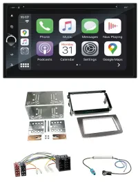 Blaupunkt 2DIN Bluetooth DAB USB DVD MP3 Autoradio für Alfa Romeo Mito ISO 955 0