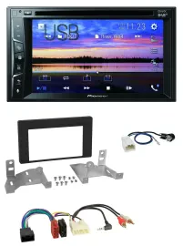 Pioneer Bluetooth 2DIN USB DVD DAB MP3 Autoradio für Toyota Aygo ab 2022 AB7 sch