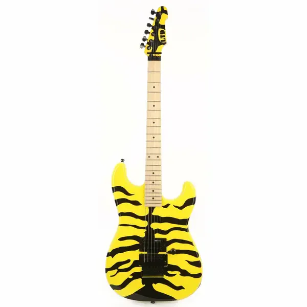 Электрогитара LTD GL-200MT George Lynch Signature Yellow Black Tiger Stripe