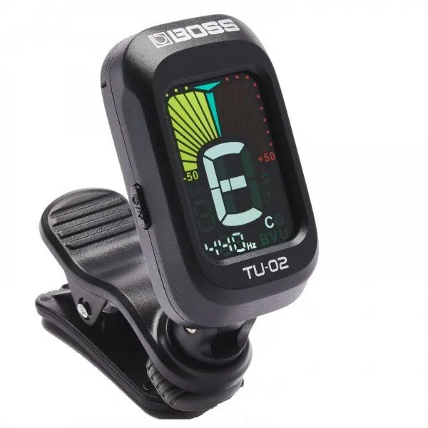 Тюнер-клипса Boss TU-02 Clip-On Tuner