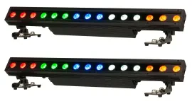 Прибор смены цвета American DJ 15 Hex Bar IP RGBAW+UV LED DMX (пара)