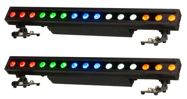Прибор смены цвета American DJ 15 Hex Bar IP RGBAW+UV LED DMX (пара)
