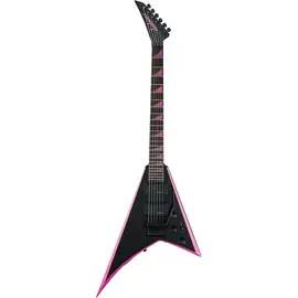 Электрогитара Jackson X Rhoads RRX24 Black with Neon Pink Bevels