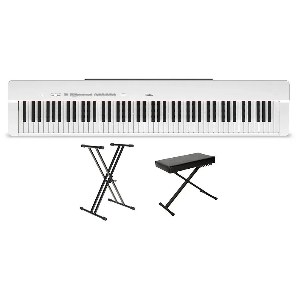 Цифровое пианино Yamaha P-225 88-Key, белый (набор)
