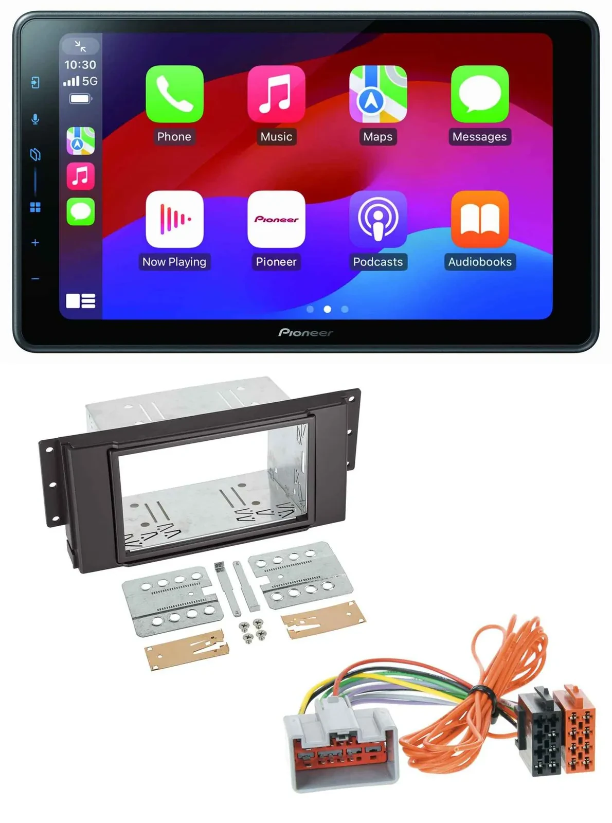 Pioneer Bluetooth 2DIN USB MP3 DAB Autoradio für Land Rover Free Lander 11-12