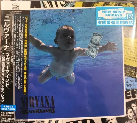 NIRVANA - Nevermind (2CD, Japan)
