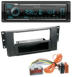 Автомагнитола для Land Rover Freelander (2011–2012) Kenwood Bluetooth, MP3, DAB, USB
