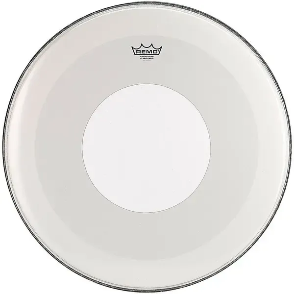Пластик для барабана Remo 26" Powerstroke P4 Smooth White White Dot