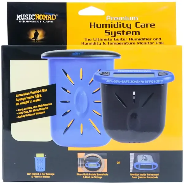 Премиум-система для отслеживания влажности гитары MusicNomad MN306 — Humitar + HumiReader