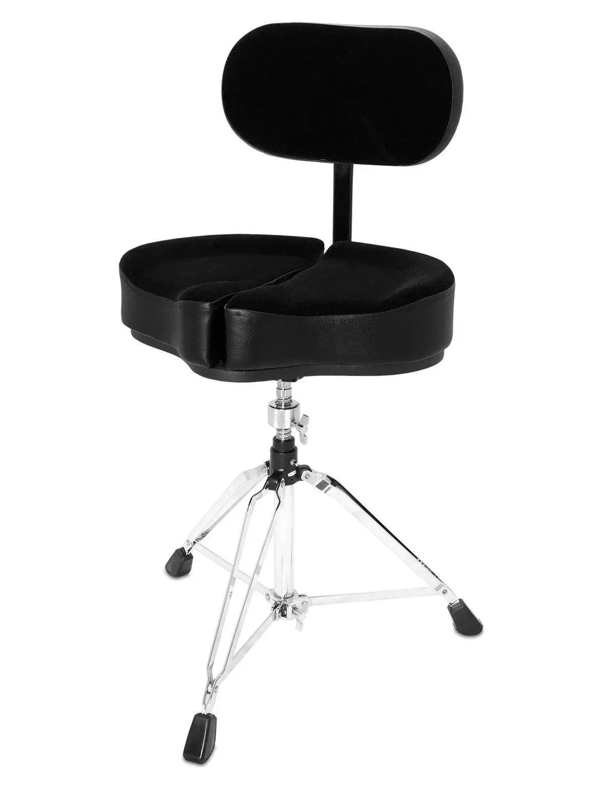 SPG-BBR Black Spinal-G Drum Throne with Back Rest