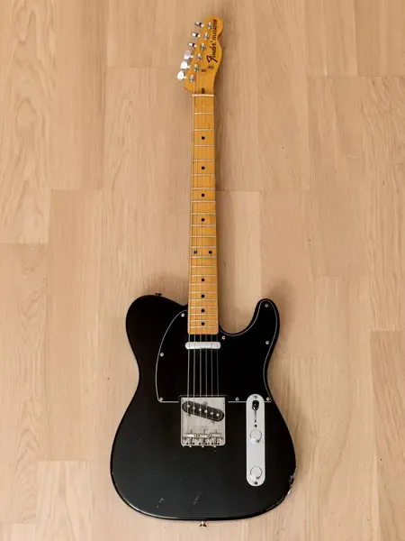 Электрогитара Fender Telecaster '72 Vintage Reissue TL72-55 Black w/gigbag Japan 1988