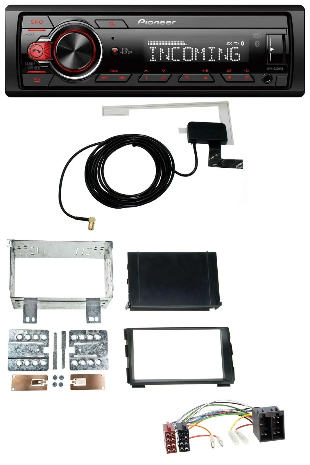 Автомагнитола для Kia Ceed 2009–2012 и proCeed 2011–2013 Pioneer USB MP3 DAB Bluetooth
