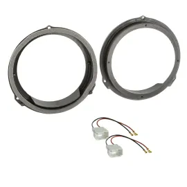 Lautsprechereinbauset für Ford Fiesta Edge Kuga Mondeo Transit 165 mm Tür Front