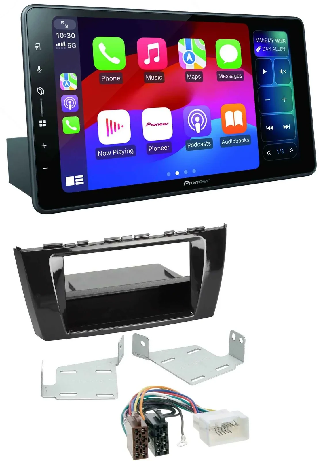 Pioneer Bluetooth DAB MP3 USB Autoradio für Mitsubishi Space Star A00 ab 13 Abla