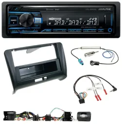 Alpine USB Bluetooth DAB Lenkrad Autoradio für Audi TT (2006-2014)