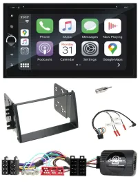 Blaupunkt DAB USB Bluetooth Lenkrad 2DIN TMC Navigation für Kia Soul 2009-2011