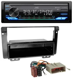 JVC Bluetooth DAB USB MP3 Autoradio für Landrover Freelander 2004-2007