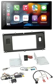 Pioneer DAB Bluetooth 2DIN USB Lenkrad Autoradio für Land Rover Evoque ab 2014