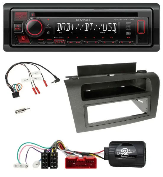 Kenwood Lenkrad CD USB Bluetooth DAB Autoradio für Mazda 3 (2003-2009)