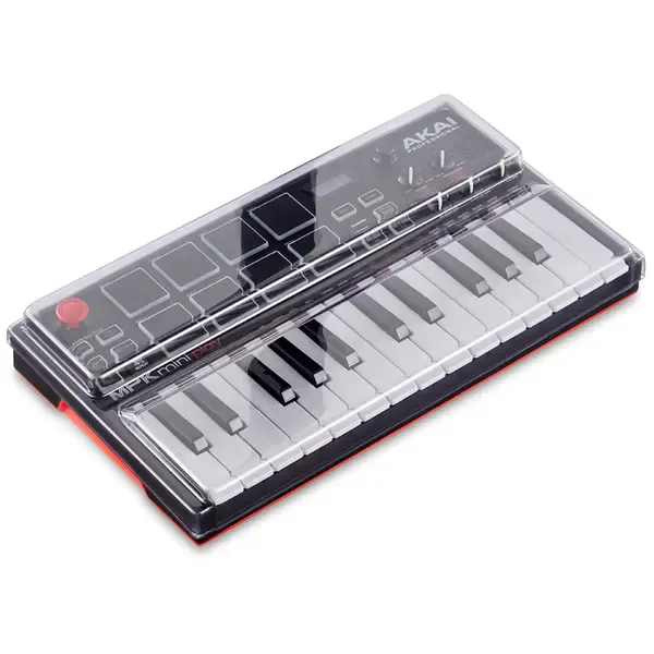 Защитная крышка для музыкального оборудования Decksaver Akai MPK Mini Play Transparent