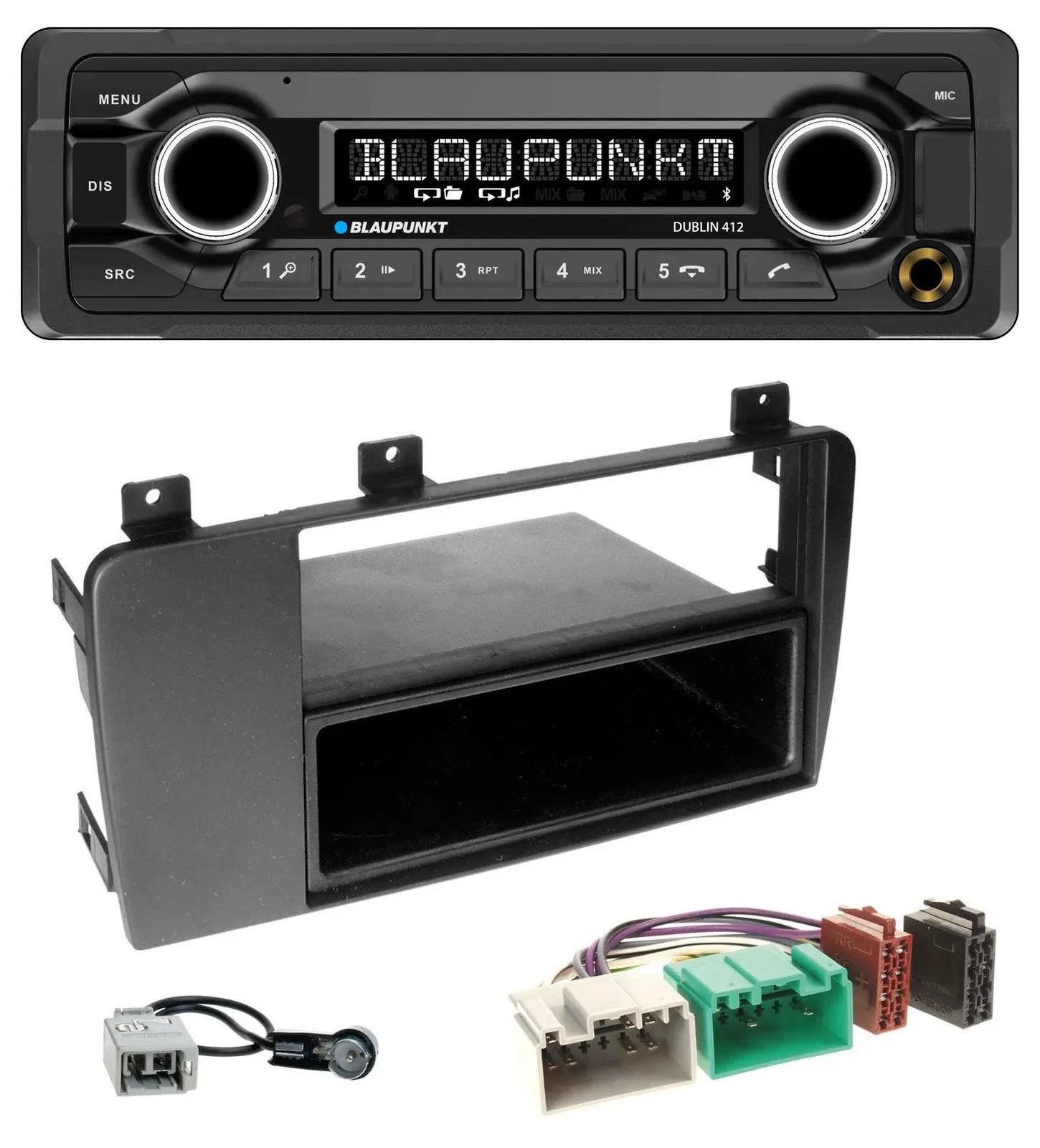 Blaupunkt MP3 Bluetooth USB AUX Autoradio für Volvo S60, V70, XC70 (04-09)