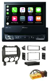 Автомагнитола для Mazda 2 (с 2007) Pioneer DVD, Bluetooth, DAB, USB, MP3