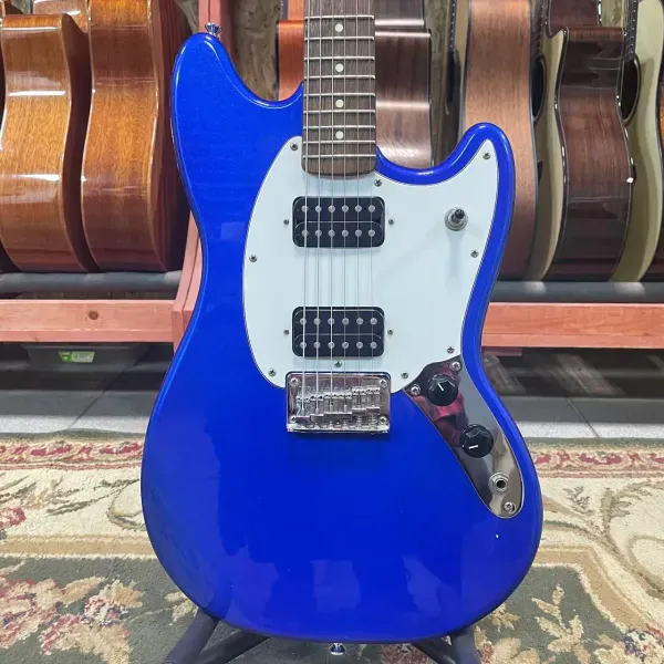 Электрогитара Squier by Fender Bullet Mustang H-H Blue Indonesia 2014's