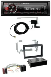Pioneer MP3 AUX CD DAB USB Autoradio für Fiat Ducato (2006-2010) schwarz