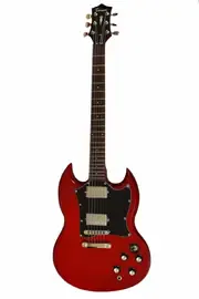 Электрогитара Tenson Nashville SD Set Neck Transparent Red