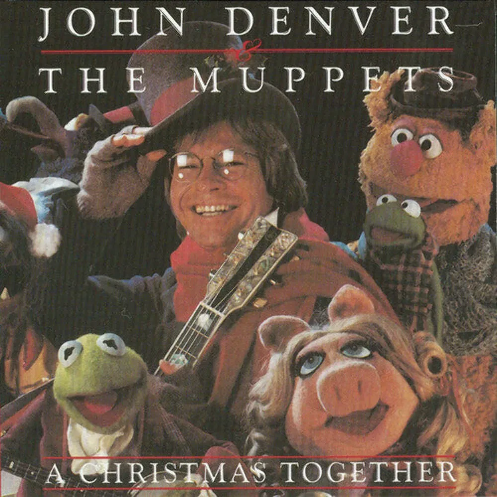 Виниловая пластинка John Denver - A Christmas Together [Candy Cane Swirl Vinyl] NEW Sealed LP Album